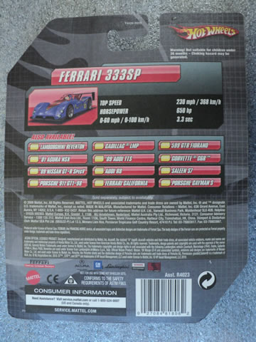 Speed Machines Ferrari 333SP