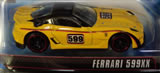 Hot Wheels 2010 Speed Machines Ferrari 599XX Yellow
