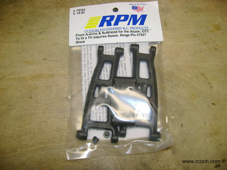 RPM front suspension arms - SC10
