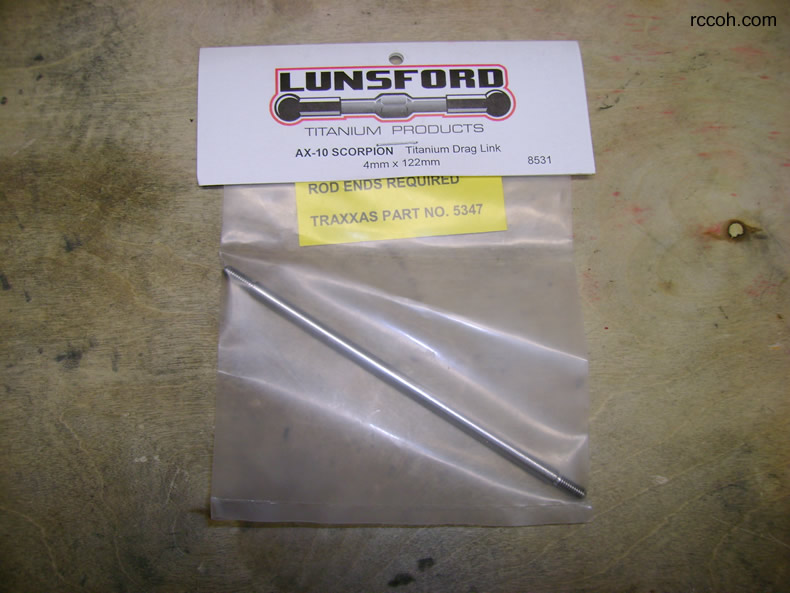 Lunsford Titanium Drag Link