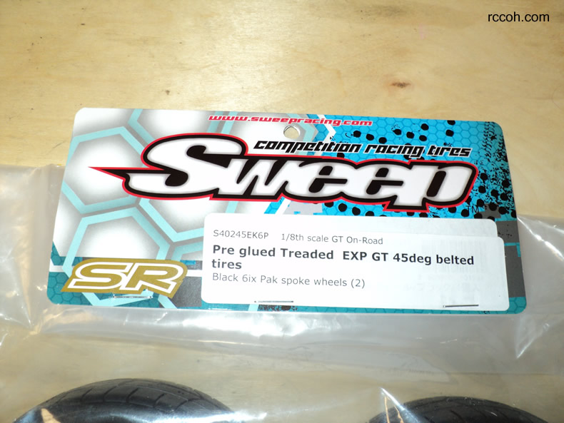 Sweep Racing EXP Belted Tires