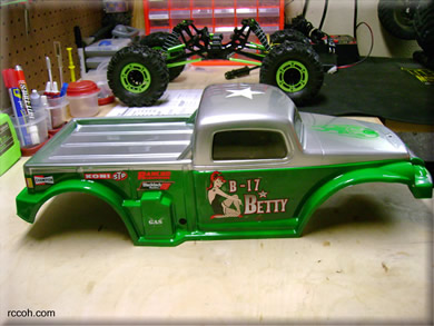 Axial Racing B17 Betty Body