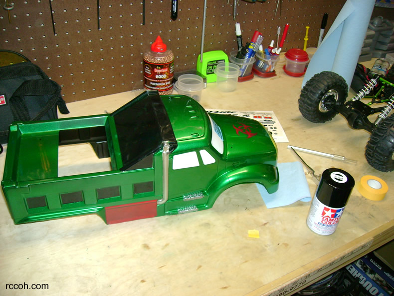 Painting RC Body