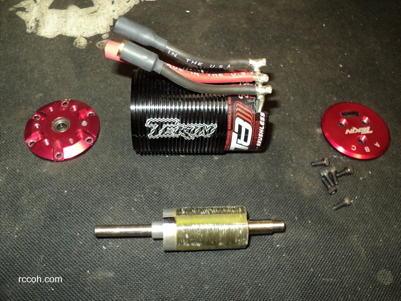 Put brushless motor back together