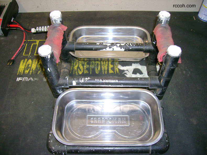 Savage stand and trays
